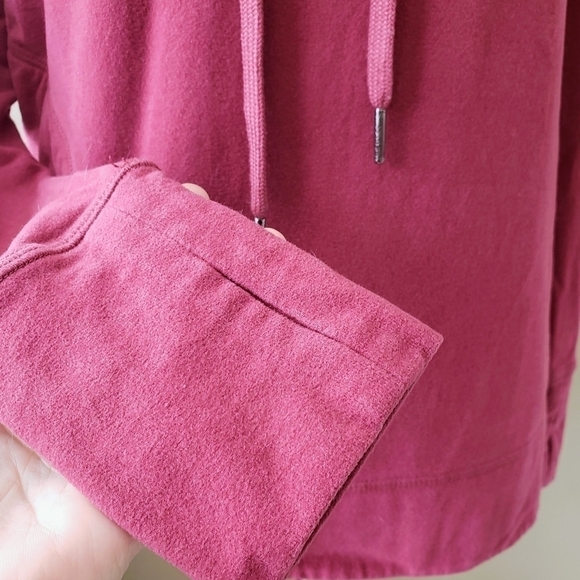 Sweaty Betty Fleece Luxe Invigorate Hoodie Funnel Neck Size Small - Picture 13 of 16